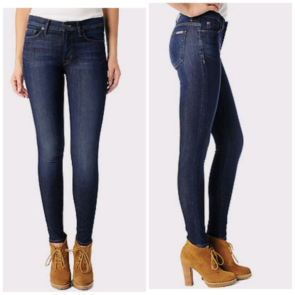 Hudson NICO MIDRISE SUPER SKINNY WM407DMS , cut 9957 size 30 EUC - Picture 3 of 12